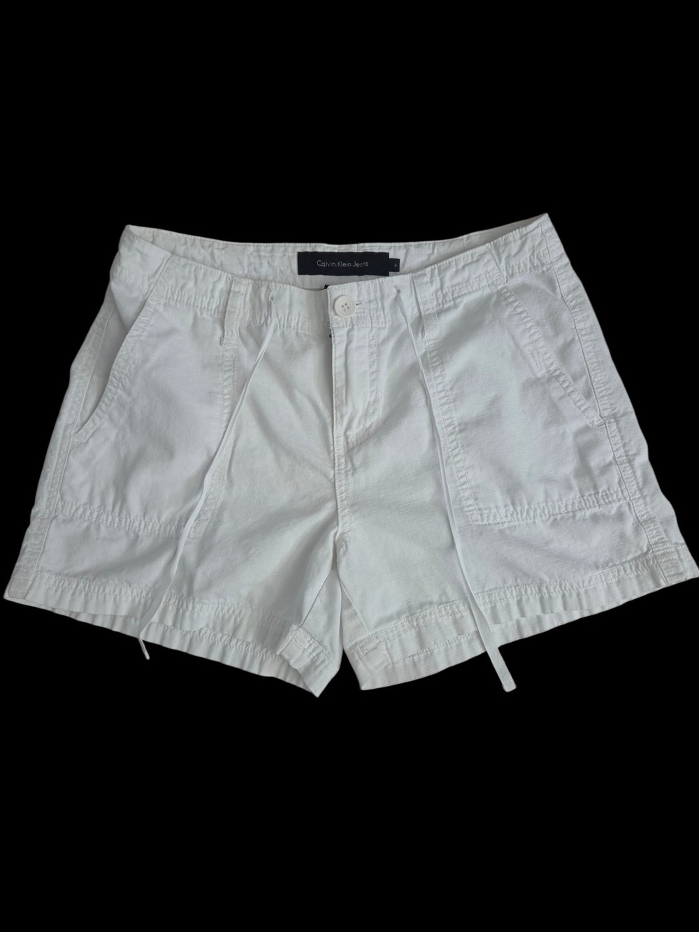 Women's Calvin Klein Jeans White Shorts
